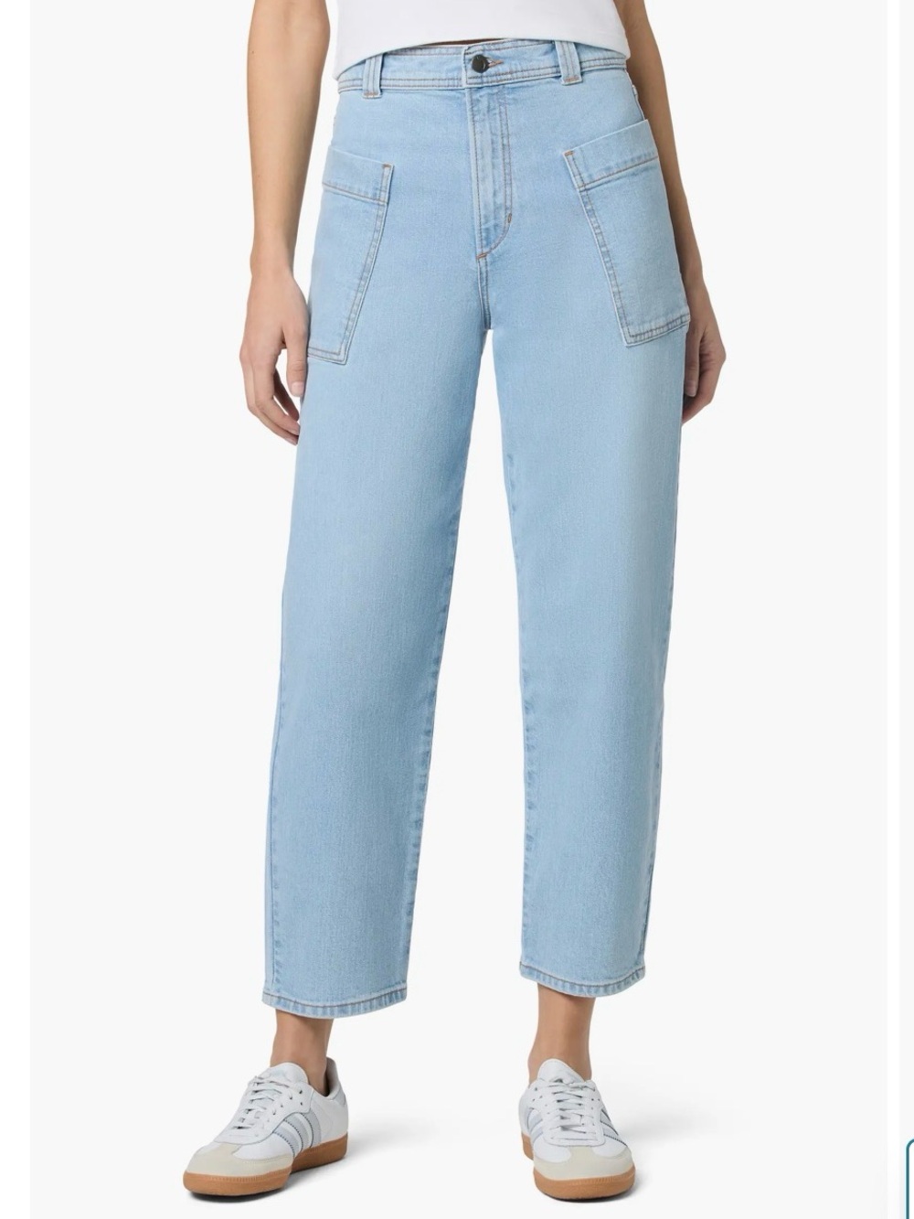 JOE’S Jeans Luana Patch Pocket High Waist Barrel Leg Jeans